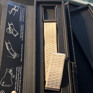 WHOOP Cloudknit Band in “Nimbus”
